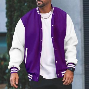 แจ็คเก็ตบอมเบอร์แฟชั่นปี 2025 ราคาประหยัด แบบยูนิเซ็กซ์ สไตล์เบสบอลคลาสสิก เสื้อคลุมฤดูหนาว แจ็คเก็ตวาร์ซิตี้ ผ้าแคนวาส กันน้ำ - Product Image 5