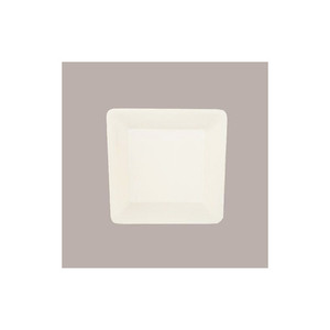 Assiettes à dîner biodégradables jetables écologiques au design moderne 50 assiettes carrées de 10 pouces 26x26 en cellulose de pâte à papier pour les fêtes - Product Image 5