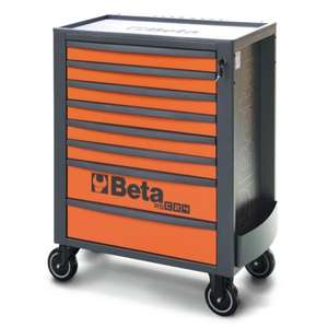 BETA Cabine à roulettes mobile avec 8 tiroirs Système anti-basculement Armoires à outils - Product Image 2