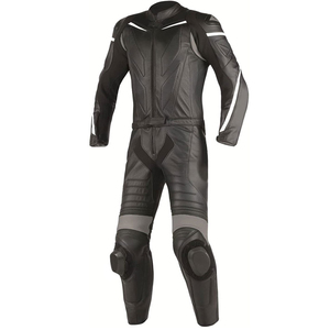 Traje de cuero para carreras de motos, venta al por mayor, equipo de protección reforzado, venta al por mayor, traje de cuero para motorista, traje de carreras impreso personalizado - Product Image 2