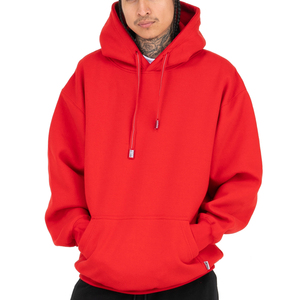 Bella Canvas Oversize Fit Sudadera de manga larga Sudadera con capucha térmica Sudadera con capucha de color sólido Sudadera con capucha Jersey fino ligero - Product Image 3