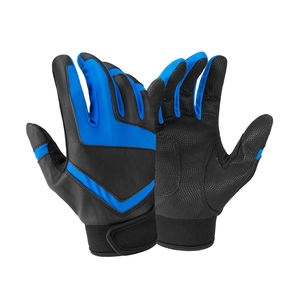 Guantes de bateo de béisbol profesionales OEM para hombres Diseño de logotipo personalizado Nuevos guantes de cuero para deportes al aire libre de tamaño adulto - Product Image 5