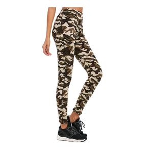 Nouveau doux Polyester taille haute sport personnalisé entraînement Yoga pantalon Leggings pour femmes Gym Fitness Leggings avec poche 2025 - Product Image 1