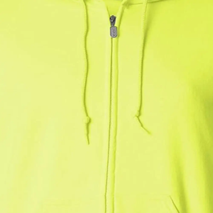 Sweat à capuche zippé sur mesure de haute qualité, essentiels d'hiver, surdimensionné, en molleton lourd, imperméable, en coton mélangé, pour hommes - Product Image 4