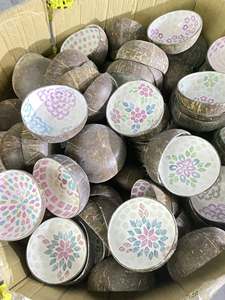 Bol en bambou tendance 2026, fabriqué à partir de fibres végétales naturelles, pour le service des aliments, la cuisine et la salle à manger, fabriqué au Vietnam - Product Image 3