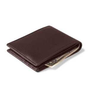 High Grade Export Quality Classic Luxury Slim Bi-fold <b>Wallet</b> Gift for Him at Low Rate - Product Image 4