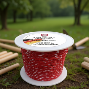 Paleta para Yeso Overmann de Polipropileno Rojo/Blanco de 65 kg, 2 mm de Diámetro, 100 m de Longitud, Paquete de 6 - Product Image 3