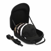Estuche Personalizado de EVA para Gorras de Béisbol con Asa Portátil, Cierre de Cremallera y Carcasa Protectora para Almacenamiento y Viajes