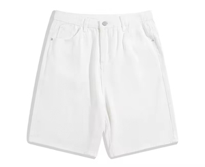 Shorts décontractés pour hommes en polyester/coton, service OEM, taille haute, taille élastique, qualité supérieure, personnalisable, automne - Product Image 3