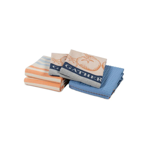 Exportador indio 100% Material de algodón puro Impresión personalizada Paños de cocina bordados de la mejor calidad - Product Image 2