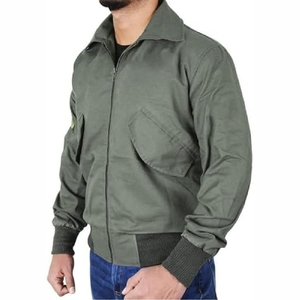 New 2025 Customized Top selling Unique quality Custom <b>Sheepskin</b> Bomber <b>Jacket</b> High Quality Leather <b>Jacket</b> - Product Image 2