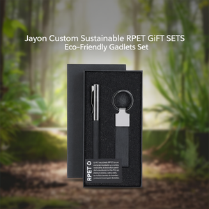 Set Regalo Personalizzato Jayon in RPET Sostenibile, Set di Gadget Ecologici - Product Image 3