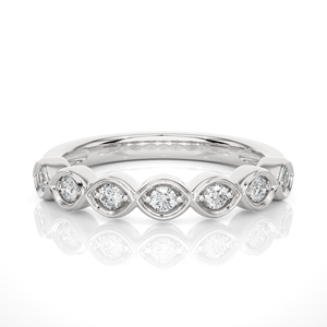 <b>Indian</b> Manufacture Elegant Natural Diamond <b>Ring</b> IGI Certified 14K Gold Plated for Wedding or Anniversary - Product Image 2