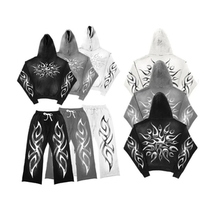 DTG DTF ชุดวอร์มสำหรับผู้ชายชุดออกกำลังกายชุดวิ่งออกกำลังกายฝึกซ้อมกีฬาชุดวิ่ง - Product Image 1