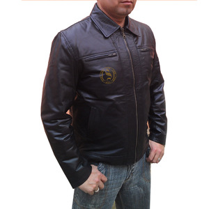 Veste de moto en cuir de haute qualité Personnaliser les vestes en peau de vache pour hommes - Product Image 5