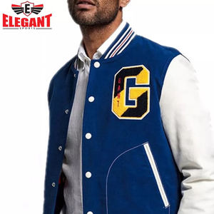 แจ็คเก็ตเลตเตอร์แมน แขนยาว สำหรับผู้ชาย ปักลายเชนิลล์  แบบสั่งทำพิเศษ - Product Image 6