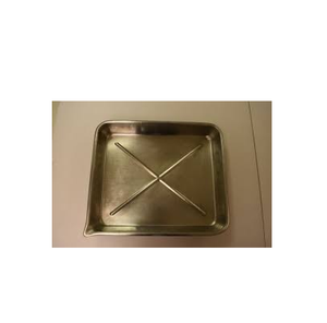 Restaurant Hôtel Portable Élégant Apéritif En Acier Inoxydable Plateau De Service Or brillant poli à moindre coût - Product Image 1