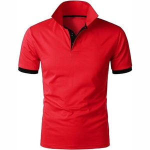 เสื้อโปโลสำหรับผู้ชายผ้าฝ้าย100% ดีไซน์เรียบง่ายแขนสั้นใส่สบายและมีสไตล์สำหรับฤดูร้อน - Product Image 2