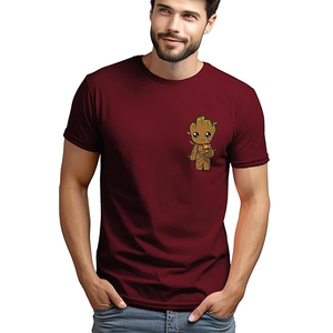 เสื้อยืดผู้ชายผ้าฝ้ายออร์แกนิกทรงพอดีตัวเสื้อยืดผ้าฝ้าย100% กราฟิกแบบพรีเมี่ยม - Product Image 3