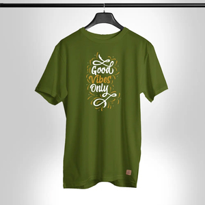 Camiseta de algodón pesado personalizada para hombre, elegante, cuello redondo, ajustado, logotipo frontal impreso DTG/DTF 100% algodón - Product Image 4