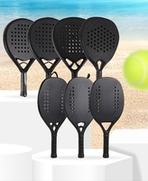 Raqueta de Tenis Playa JAS de Diseño Personalizado, Raqueta de Tenis Playa de Alta Calidad con Fibra de Carbono