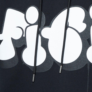 Moda 100% algodón Sudadera con capucha de gran tamaño Heavyweight Fleece Street Style Puff Impreso DIY OEM Servicio disponible para otoño - Product Image 5