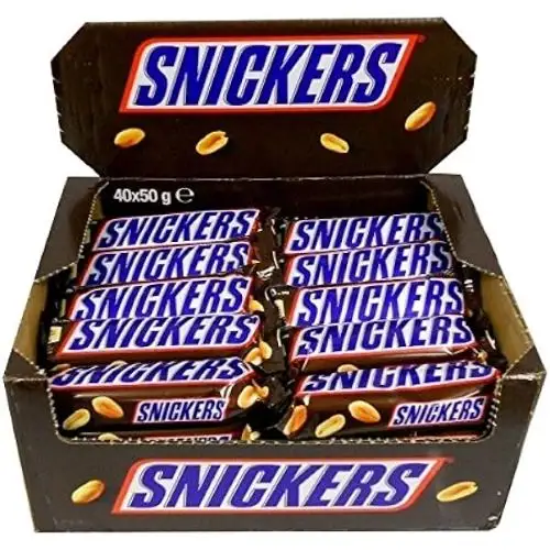 Nuovo Snickers latte noci molto gustoso Snack sandwich barretta di cioccolato in vendita
