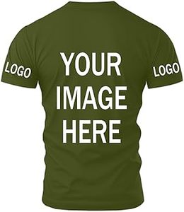 Camiseta Unisex de Manga Corta 100% Algodón, Impresión Digital Personalizada de Alta Calidad, Talla Grande, Casual, Ecológica, Antiencogimiento, Secado Rápido para Hombre - Product Image 6