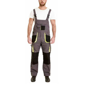 2024 New Arrival Men's <b>Dungaree</b> Regular Fit Professional Workwear Loose Fit Adults Car Washer Uniform Builder Costume Unisex - Product Image 1