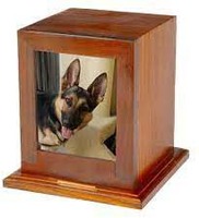 Urnes de crémation en bois faites à la main de style américain de haute qualité pour les cendres de chat et de chien Urnes funéraires en gros pour animaux de compagnie