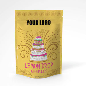 Pochette debout mate/brillante avec fermeture éclair et encoche de déchirure pour l'emballage de mélange de fruits secs - Matériel laminé de qualité alimentaire, usine du Vietnam - Product Image 3