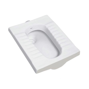 Chất lượng tuyệt vời cao nhất Bán thiết bị vệ sinh Trắng gốm bền ngồi xổm nhà vệ sinh Pan từ Ấn Độ thiết bị vệ sinh nhà sản xuất - Product Image 1