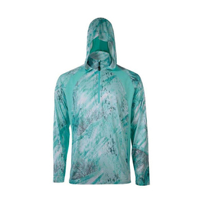 Jersey de pesca de manga larga para hombre de moda 2025, sudaderas con capucha de verano transpirables con secado rápido y sublimación DTF 100% poliéster - Product Image 4