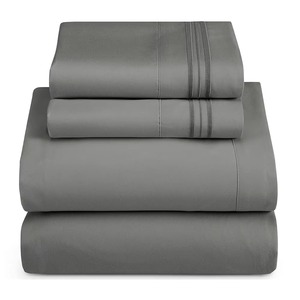 100% coton luxe couette ensemble de literie nouveau hiver King Size housse de couette avec 400TC fil compte haute qualité drap de lit - Product Image 1