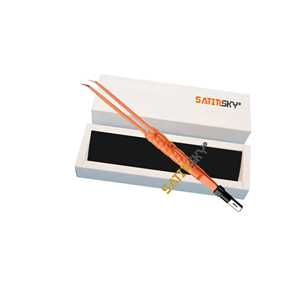 Pinzas de Coagulación Bipolares de 14 cm, Instrumentos Dentales con Certificación CE Clase III, Manuales, de Acero Inoxidable, Satinsky Premium - Product Image 1