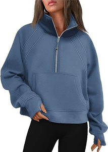 Conjunto de Sudadera con Capucha y Pantalones Deportivos de Punto con Bordado Desgastado Personalizado para Mujer, Logotipo Frontal, Patrón 3D Largo, Invierno - Product Image 5