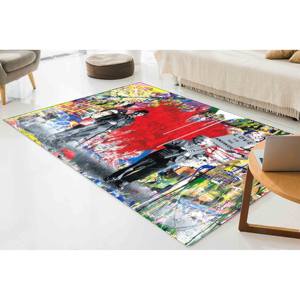 Alfombra de Arte Banksy: Alfombra Antideslizante Colorida para Sala de Estar, Alfombra Suave No Tejida - Product Image 3