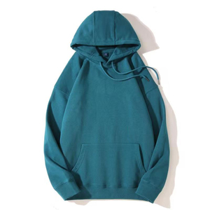 Sudadera con capucha de gran tamaño de alta calidad, fabricante de algodón pesado, logotipo personalizado, ropa de calle, 500Gsm, Sudadera con capucha recortada cuadrada de peso pesado para hombres - Product Image 2