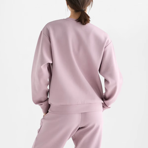 Vente directe d'usine Nouveau design Sweat à capuche surdimensionné pour femmes Vêtement décontracté respirant pour la saison hivernale Personnalisable à l'avant - Product Image 3