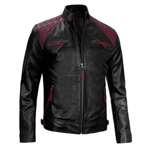 Chaquetas de cuero para hombre de Otoño Invierno 2025, cómodas y a la moda, nuevo estilo de diseño, chaqueta a precio de venta al por mayor para hombre - Product Image 1