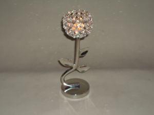 Candelabro Decorativo para el Hogar, Hotel, Bodas y Fiestas, Estilo Real, Decoración de Mesa, Acabado Antiguo, Portavelas Votivo con Cuentas de Cristal - Product Image 5