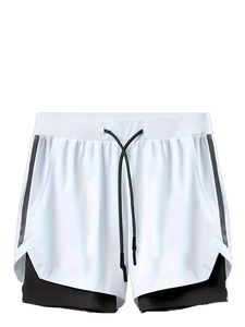 Nueva Ropa Deportiva de Secado Rápido para Correr, Ropa Deportiva para Carreras de Trail, Pantalones Cortos de Running de Alto Rendimiento 2 en 1, Logotipo Personalizado OEM, Diseño Personalizado - Product Image 4