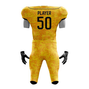 Uniformes de football américain du fabricant d'usine derniers uniformes de football américain confortables et respirants personnalisés - Product Image 3