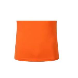 High Quality Customizable Logo Front Plus Size <b>Men's</b> Casual Short Sleeve T-<b>shirt</b> <b>Orange</b> Color 220gsm 100% Organic Cotton - Product Image 6