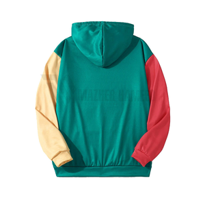 เสื้อสเวตเตอร์แบบสวมหัวของผู้ชายเสื้อสเวตเตอร์แบบสวมหัวโอเวอร์ไซส์ผ้าคอตตอน100% มีฮู้ดสินค้ามาใหม่สำหรับฤดูหนาว - Product Image 3