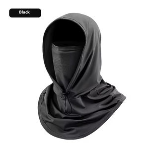 Balaclava intégrale respirante en soie glacée pour homme, imperméable, avec style image, protection solaire pour la conduite et le cyclisme - Product Image 6