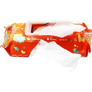 Lingettes nettoyantes pour le visage Uniquality parfumées à la noix de coco, 30 pièces, démaquillant, tissu non tissé doux, sans paraben - Product Image 6