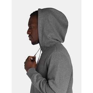 Sweatshirts à capuche surdimensionnés en coton polaire Sudaderas pour hommes Sweats à capuche et sweatshirts à fermeture éclair en éponge française poids lourd à épaules tombantes personnalisés pour hommes - Product Image 5