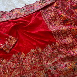 Sari en soie Royal Look And Taste Silk Rajwadi pour les amateurs de mode, designer indien, dernier modèle traditionnel exclusif, tenue de soirée élégante, tenue de mariée - Product Image 1