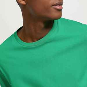 Wholesale Cotton Black Plain <b>Men</b> <b>TShirts</b> Cheap Comfortable Casual t Shirts for <b>Men</b> - Product Image 2